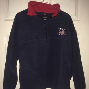 Vintage USA quarter zip
